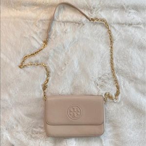 Tory Burch leather shoulder bag